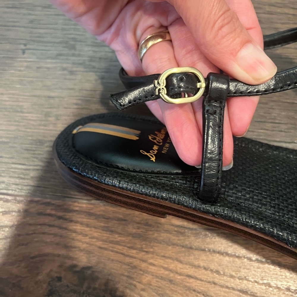 NWOT Sam Edelman Womens Gigi Signet Thong Sandal, Size 9 - Picture 7 of 8